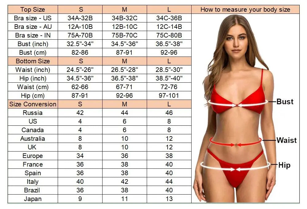 Ocean Oracle Gold Mini Micro Thong Bikini Set