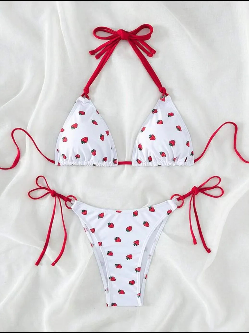 Sanday Soulara Strawberry micro string bikini