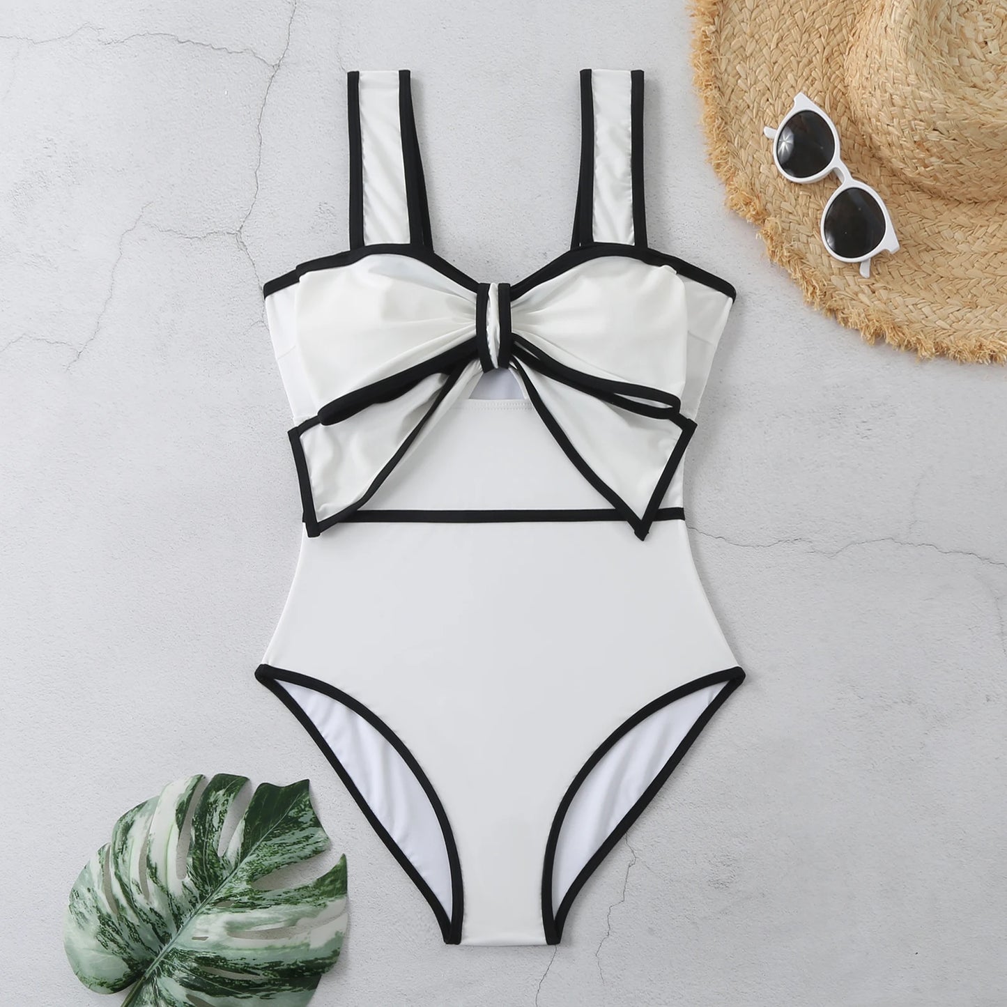 Sahara Shimmer One-Piece with Wrap