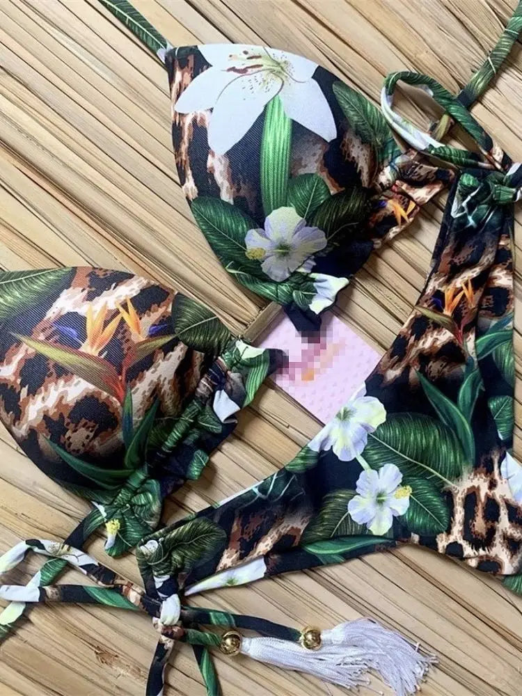 Riptide Rebel Bikini Set Knotted Swimsuit