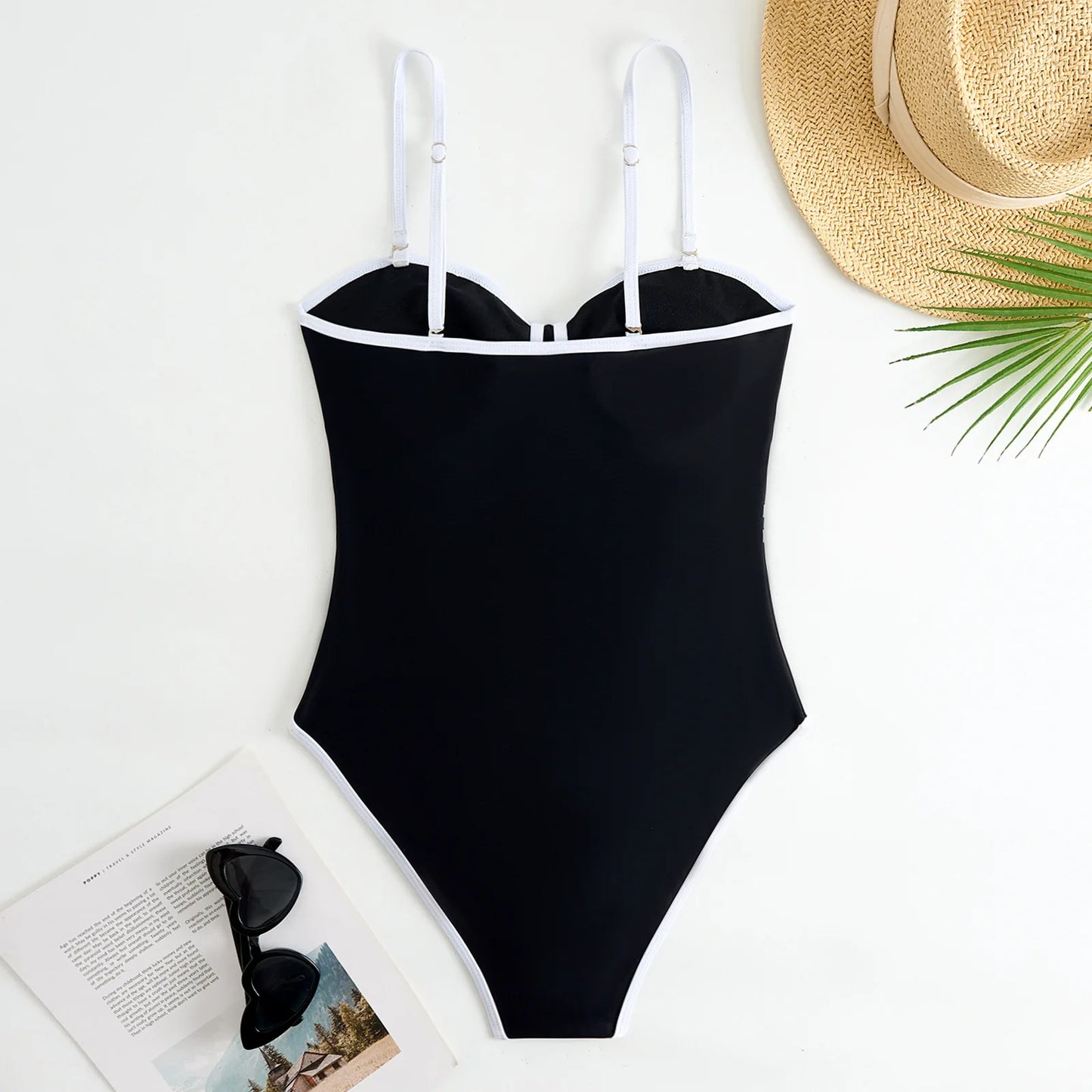 Sahara Shimmer One-Piece with Wrap