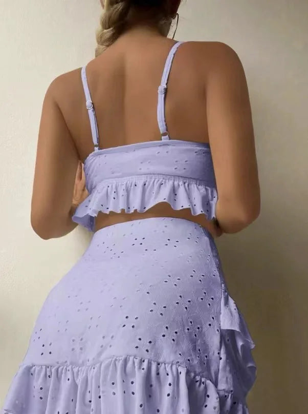 Shellscape Soul Three-piece Swimsuit Bikini
