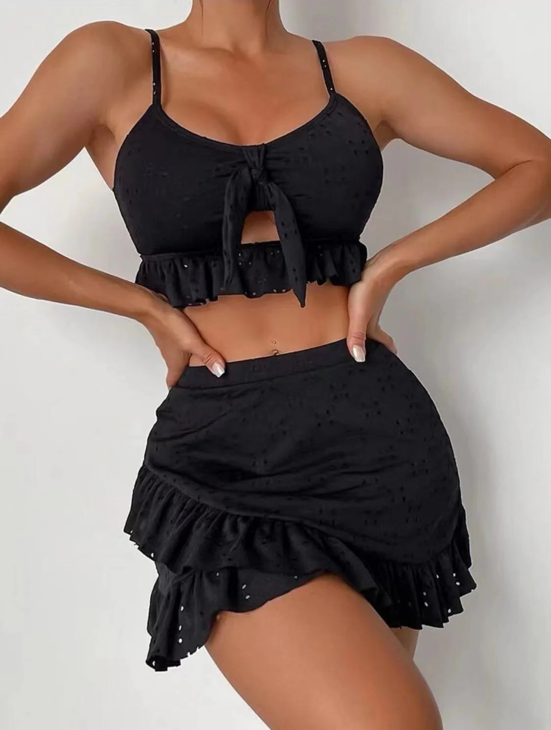 Shellscape Soul Three-piece Swimsuit Bikini