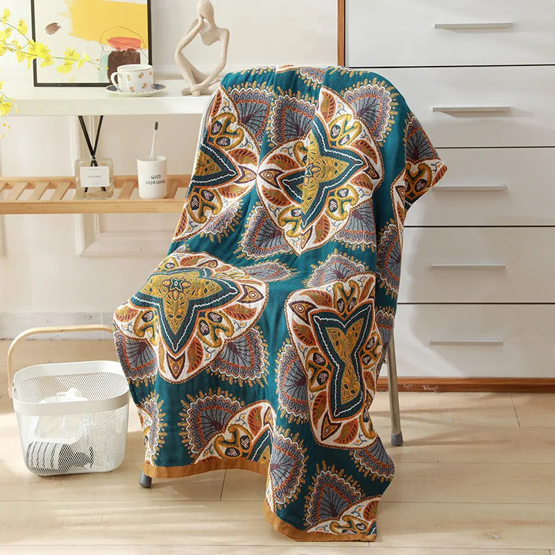 Nordic Soft Absorbent Cotton Beach Bath Towel