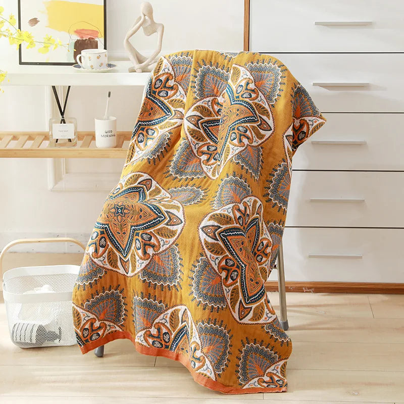 Nordic Soft Absorbent Cotton Beach Bath Towel