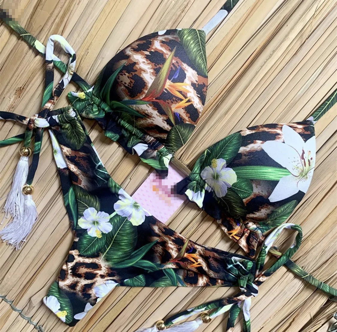 Riptide Rebel Bikini Set Knotted Swimsuit