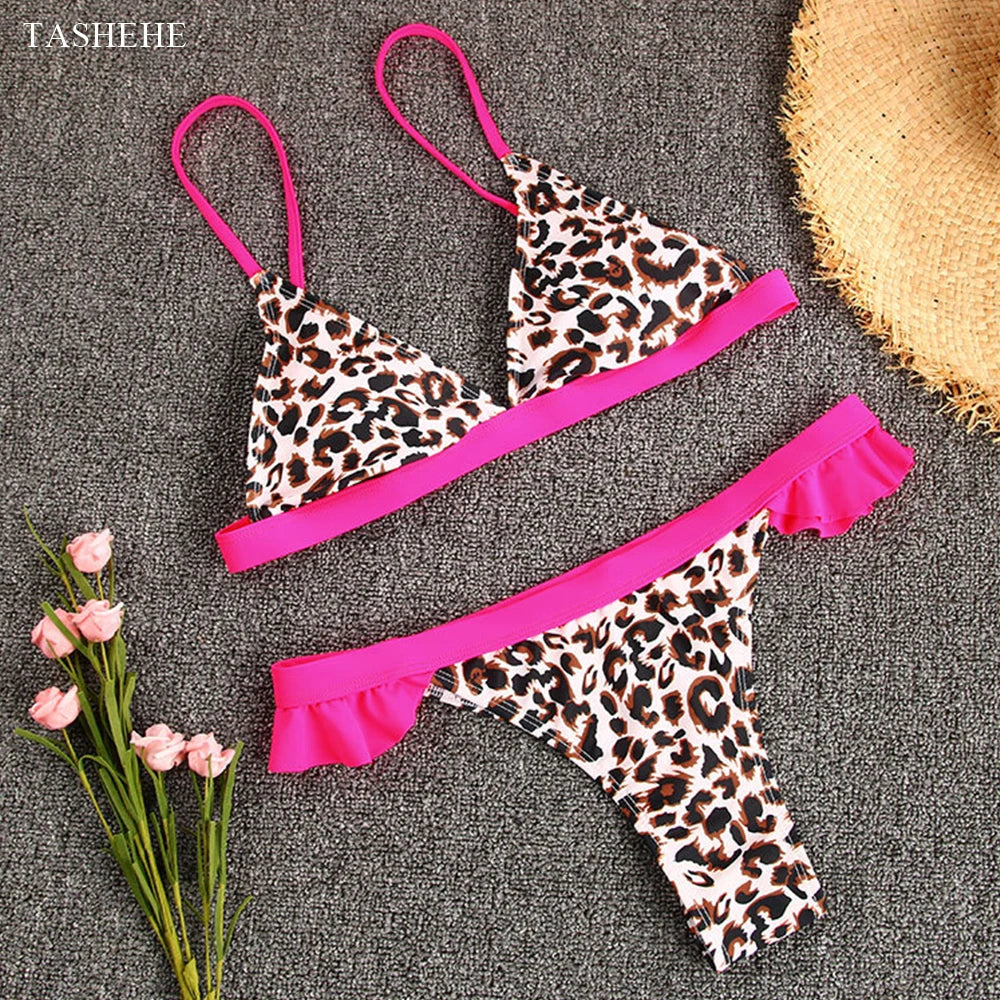 Gypsy Wave Rider Stylish Print Bikini Set