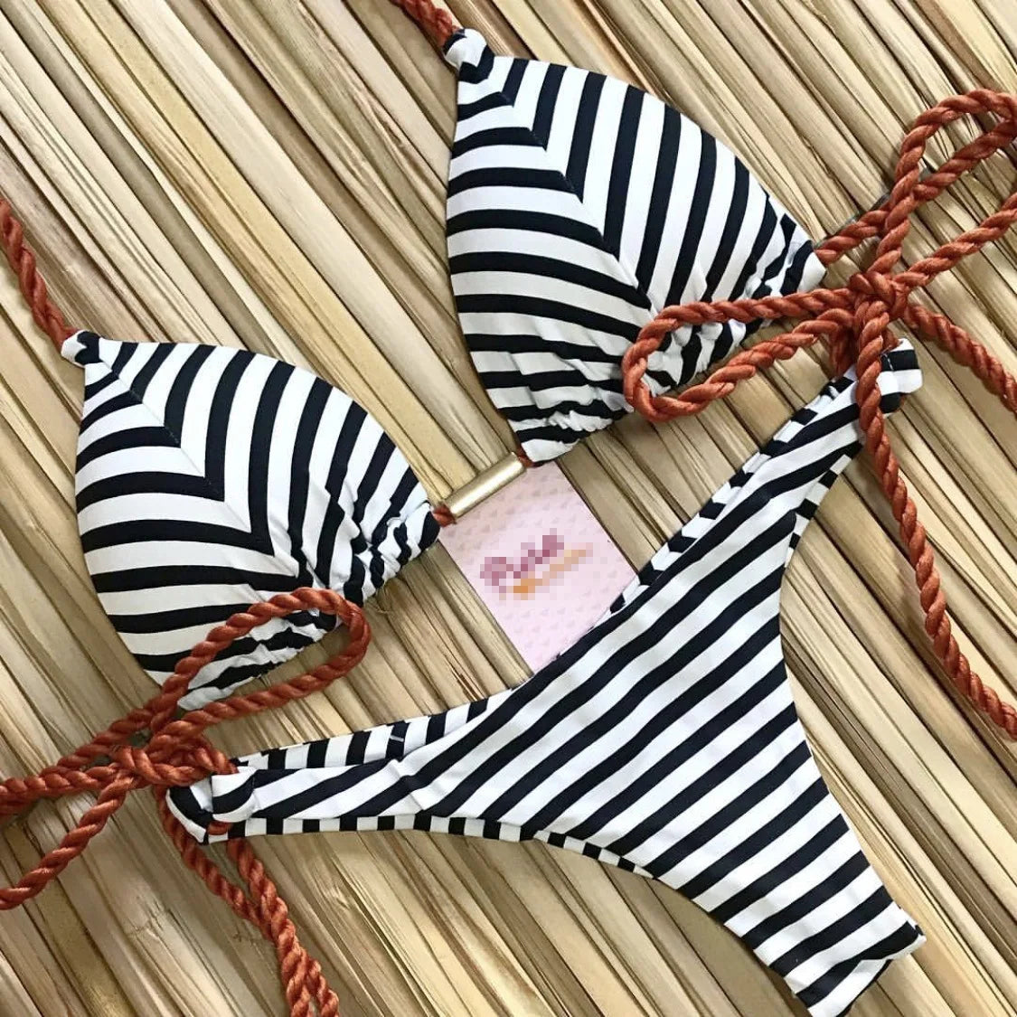 Riptide Rebel Bikini Set Knotted Swimsuit