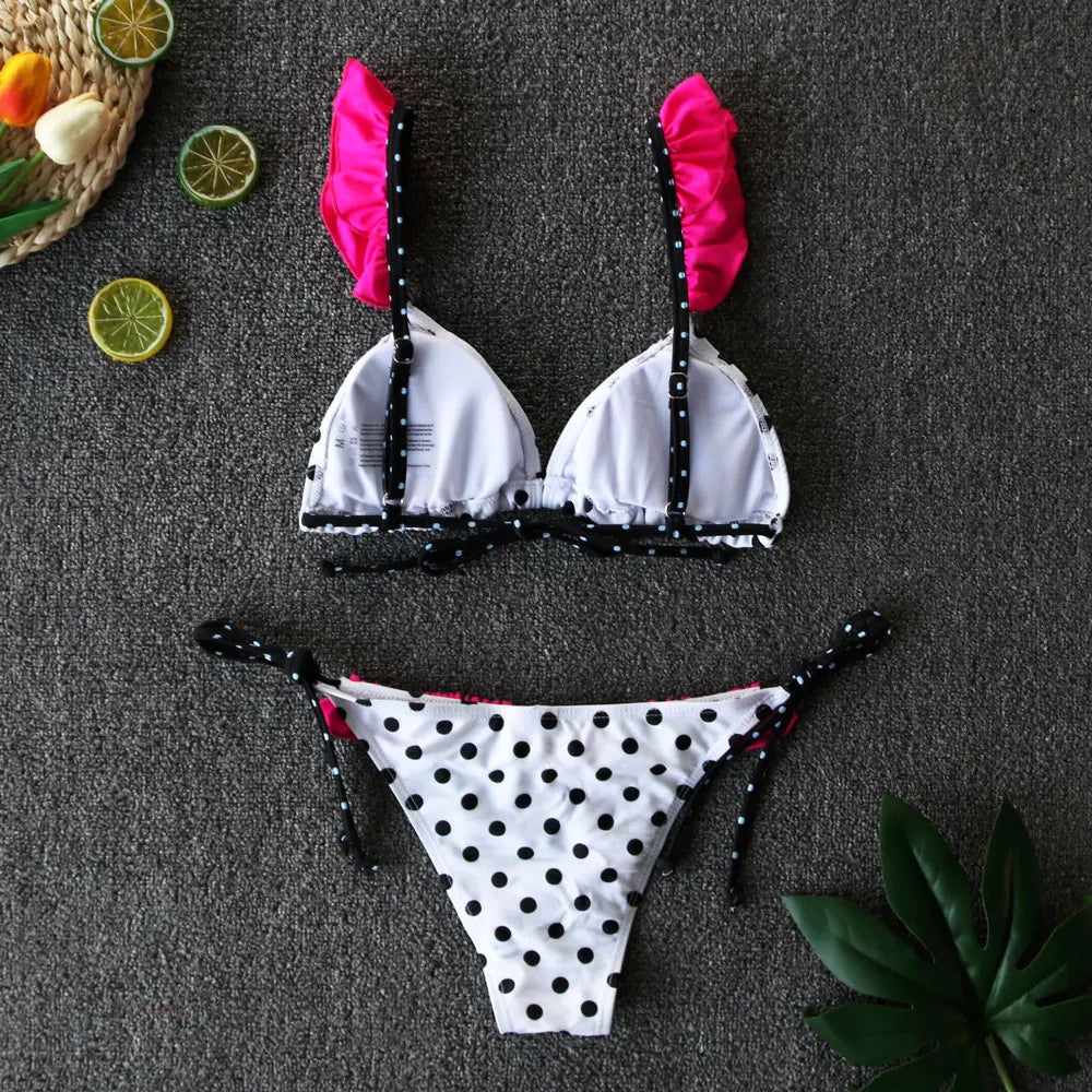 Gypsy Wave Rider Stylish Print Bikini Set