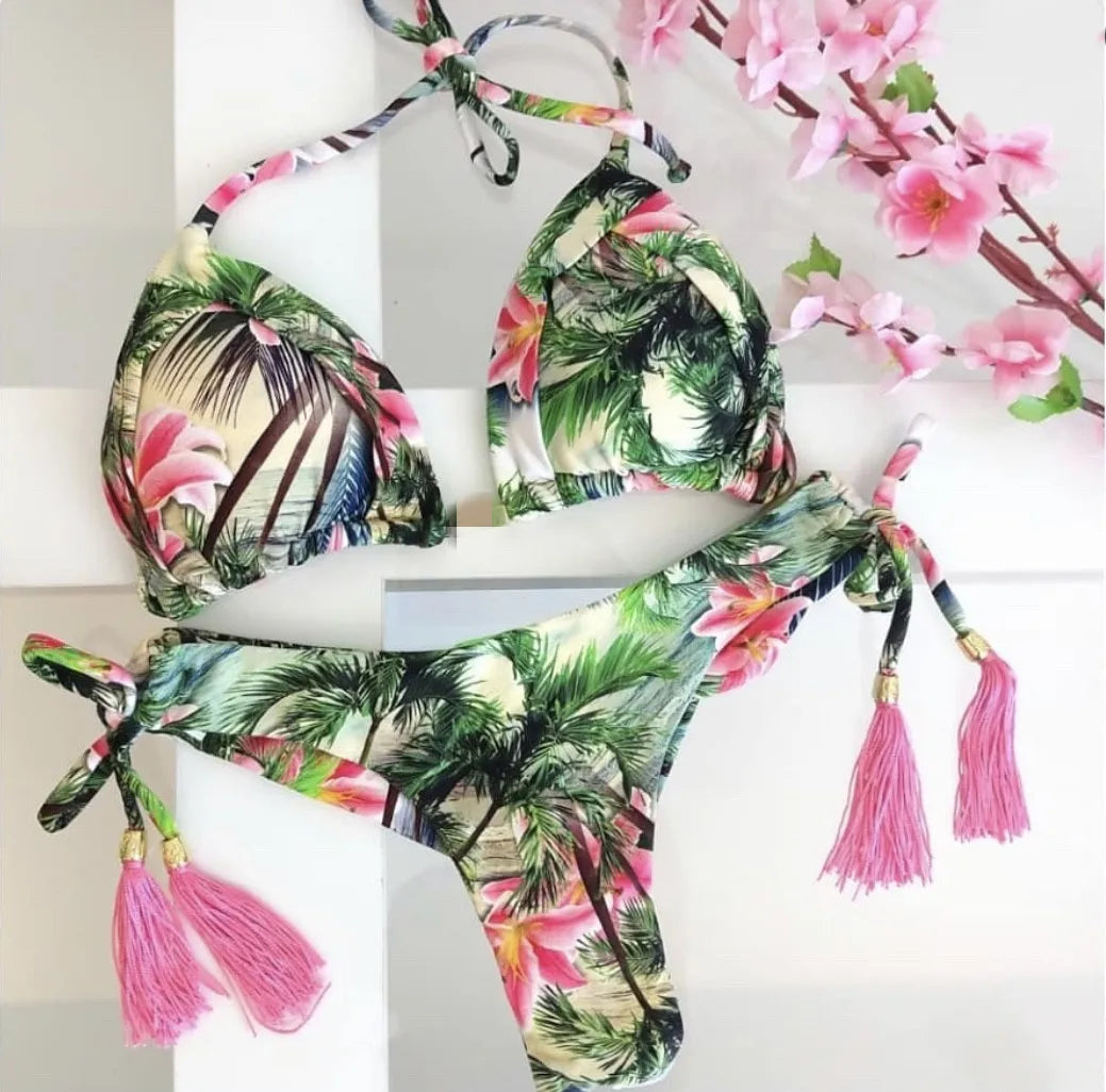 Riptide Rebel Bikini Set Knotted Swimsuit