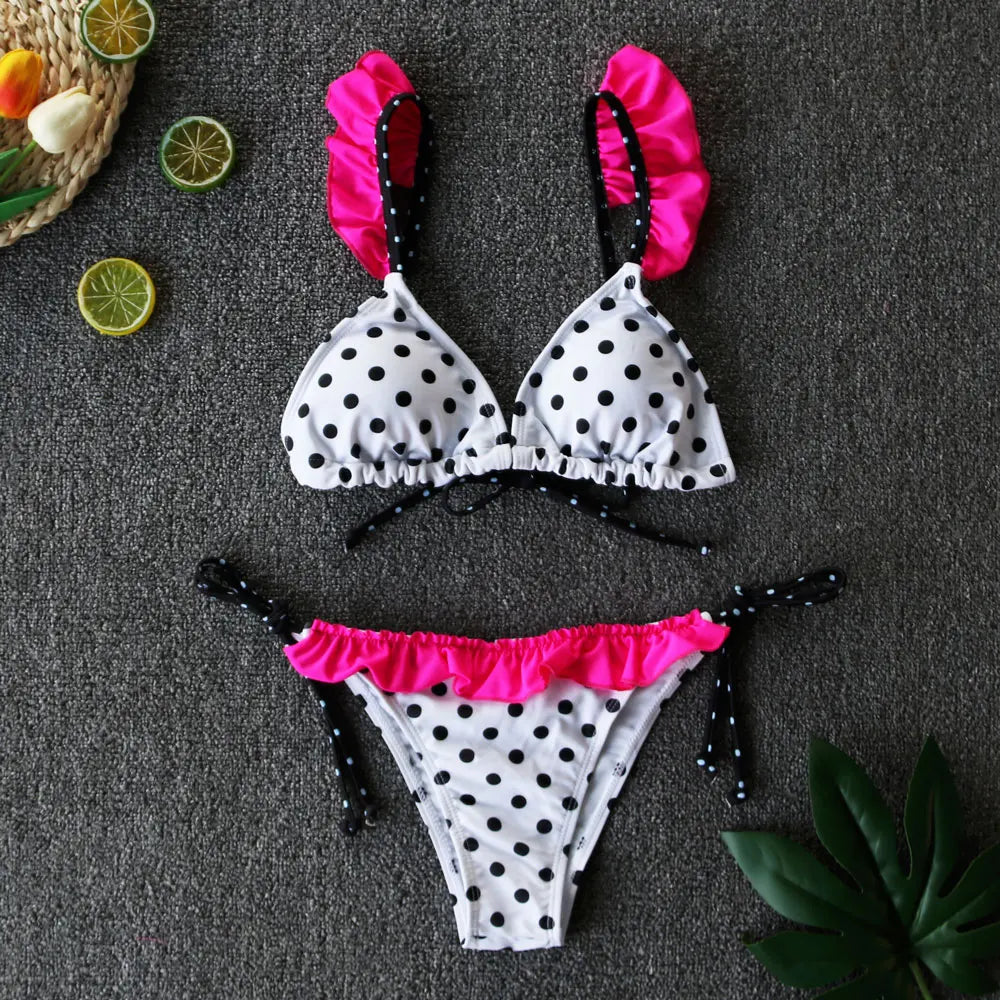 Gypsy Wave Rider Stylish Print Bikini Set