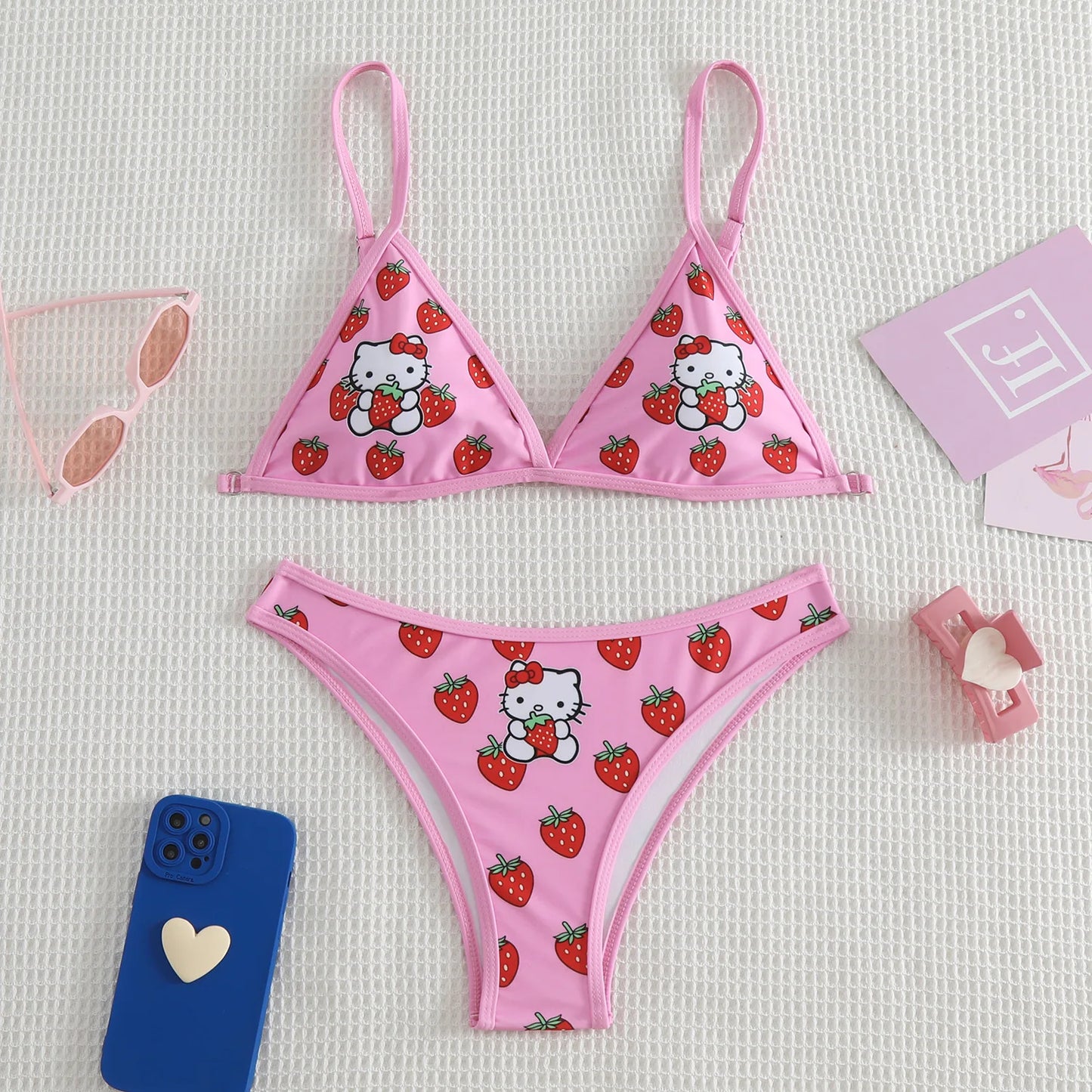 2 Piece HelloKitty Bikini Set