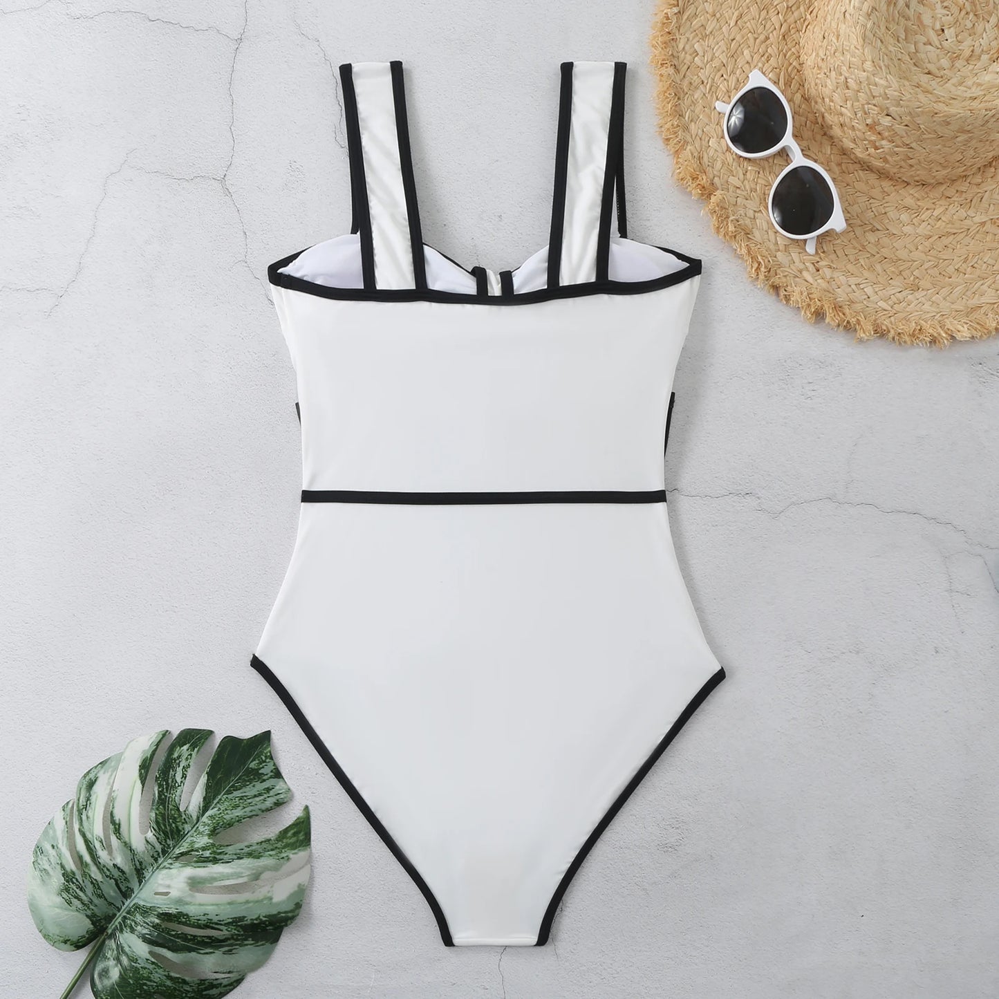 Sahara Shimmer One-Piece with Wrap