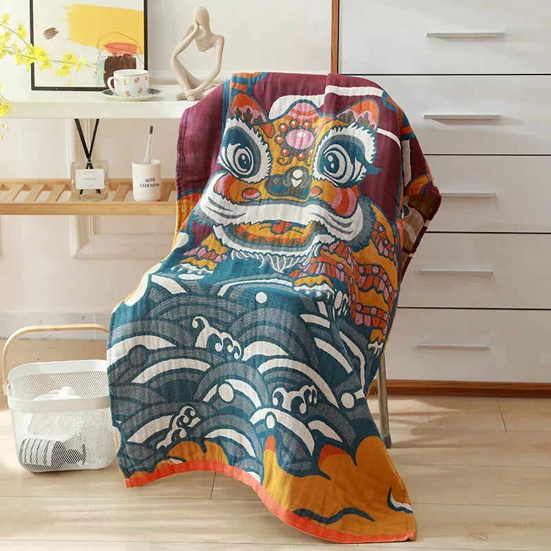 Nordic Soft Absorbent Cotton Beach Bath Towel