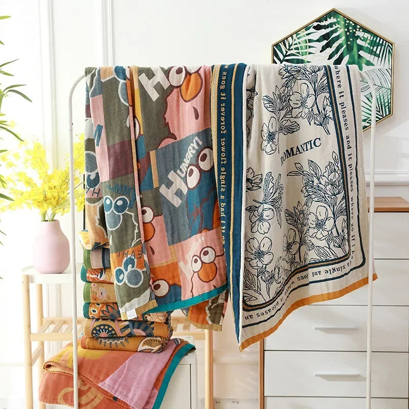 Nordic Soft Absorbent Cotton Beach Bath Towel