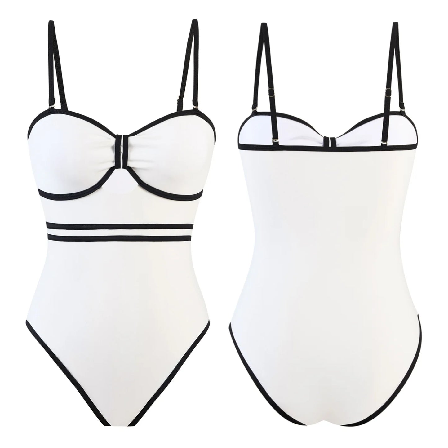 Sahara Shimmer One-Piece with Wrap