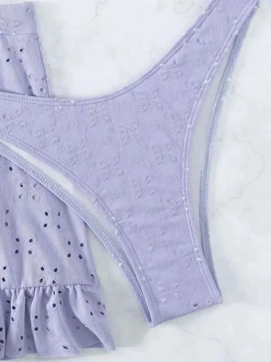 Shellscape Soul Three-piece Swimsuit Bikini