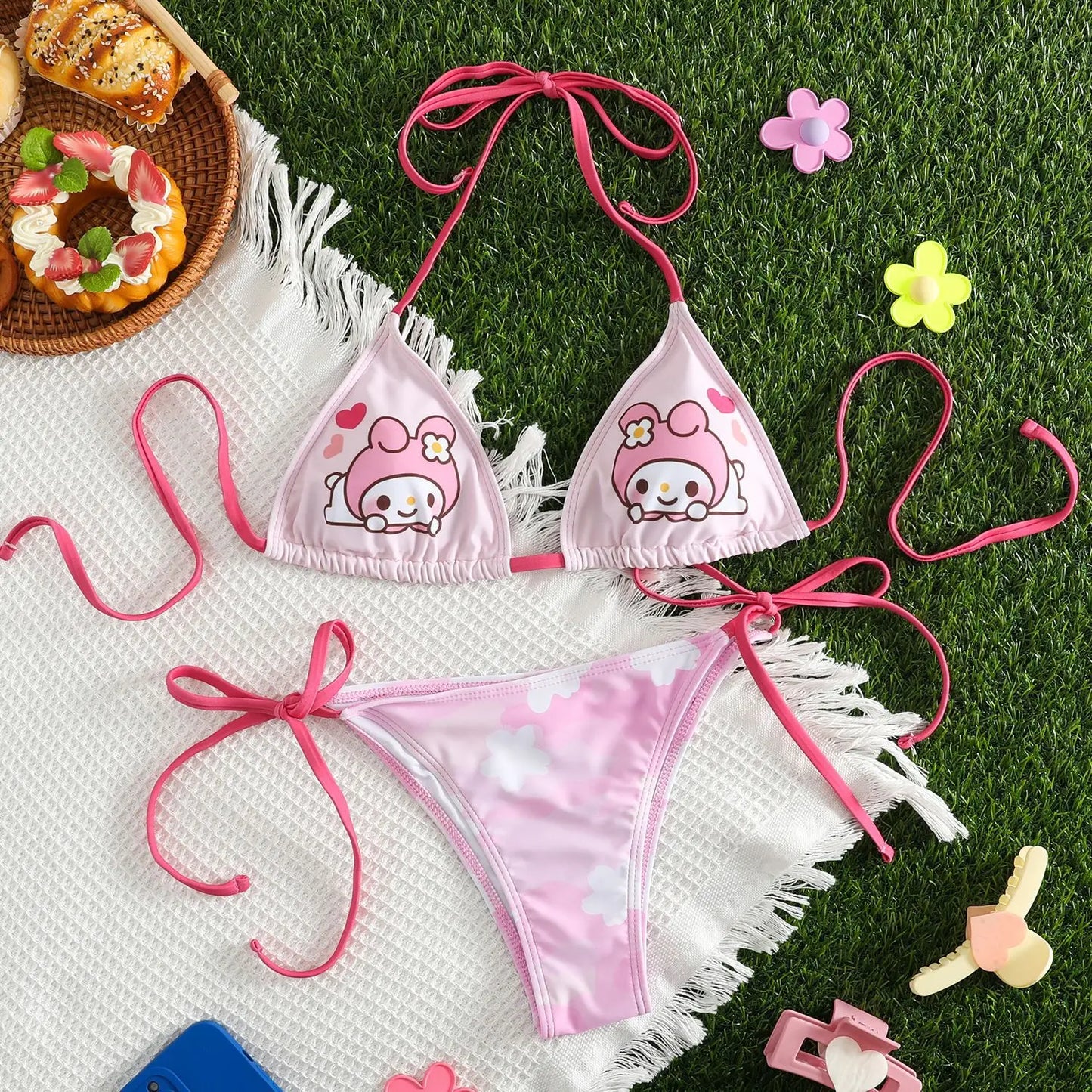 2 Piece HelloKitty Bikini Set