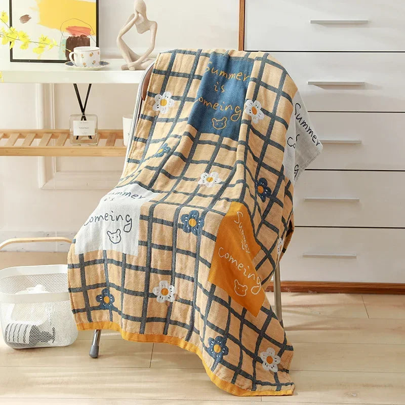 Nordic Soft Absorbent Cotton Beach Bath Towel
