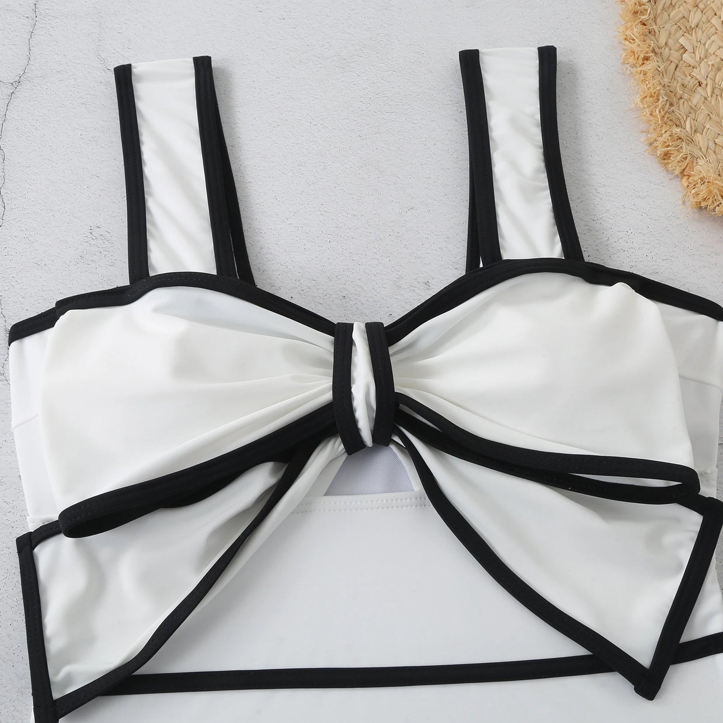 Sahara Shimmer One-Piece with Wrap