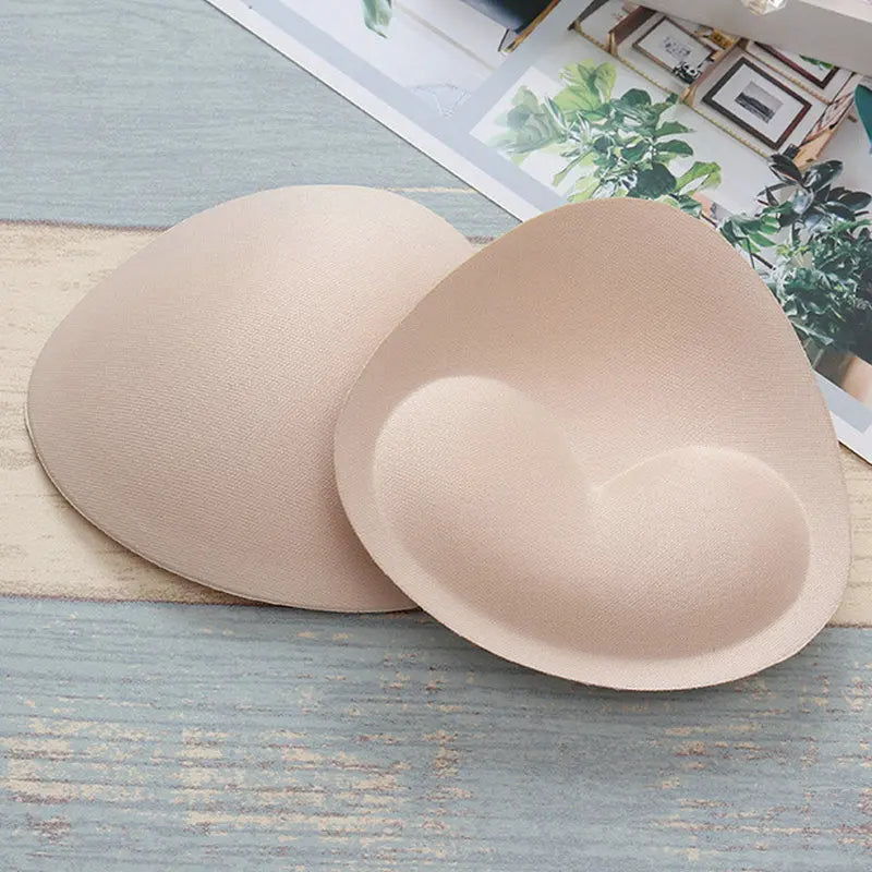 3D Thicken Sponge Bra Pads Sexy Breast Insert Push Up Bra Enhancer Swimsuit Bikini Pad Removeable Foam Chest Accessories Women