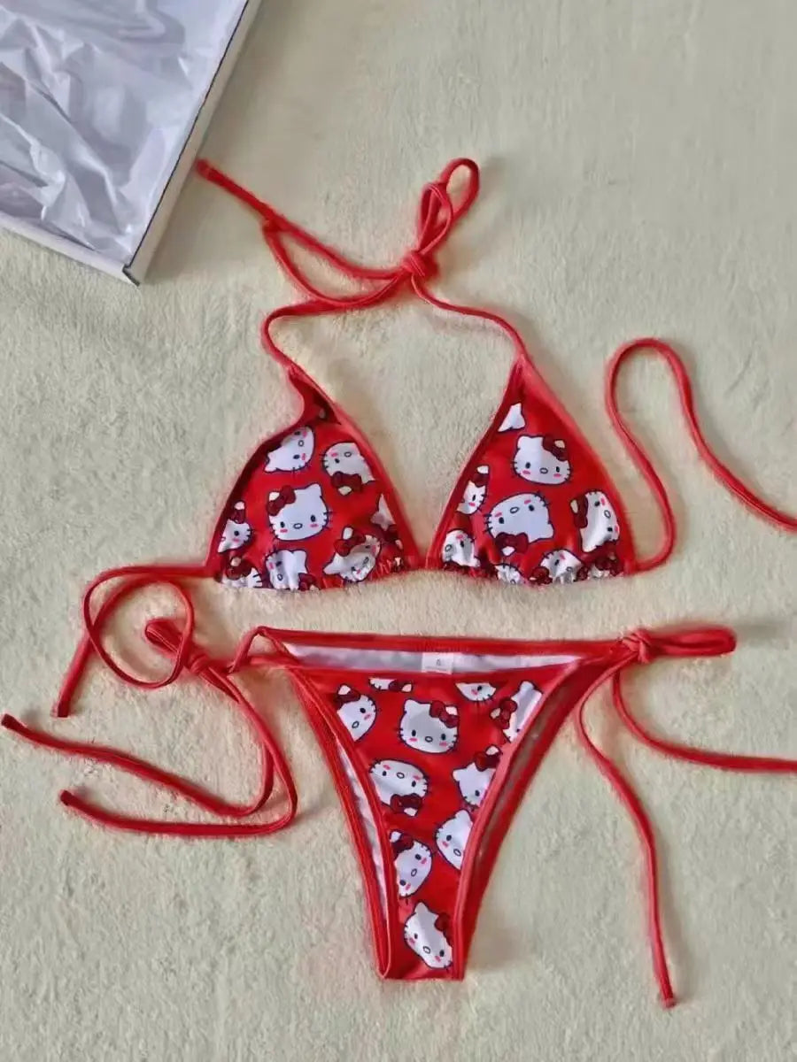 2 Piece HelloKitty Bikini Set
