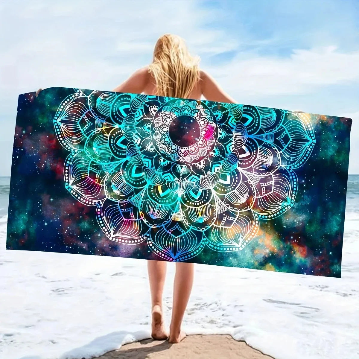 Microfiber Beach Towel - Soft, Absorbent, Quick-drying