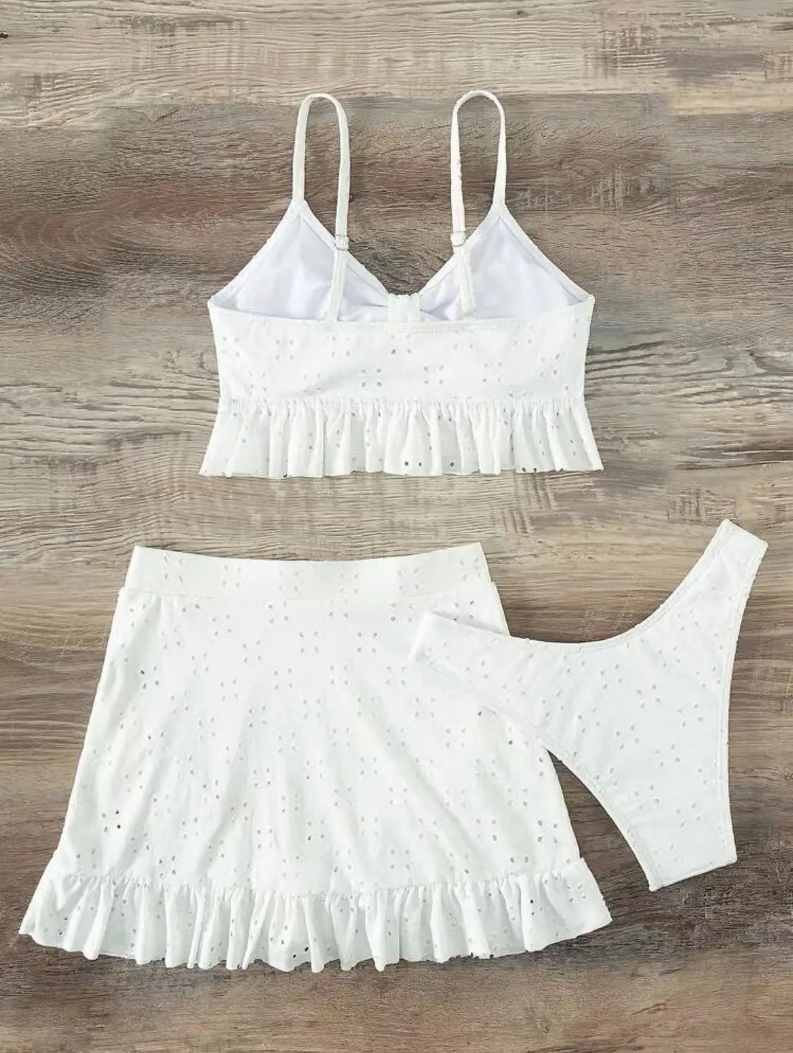 Shellscape Soul Three-piece Swimsuit Bikini