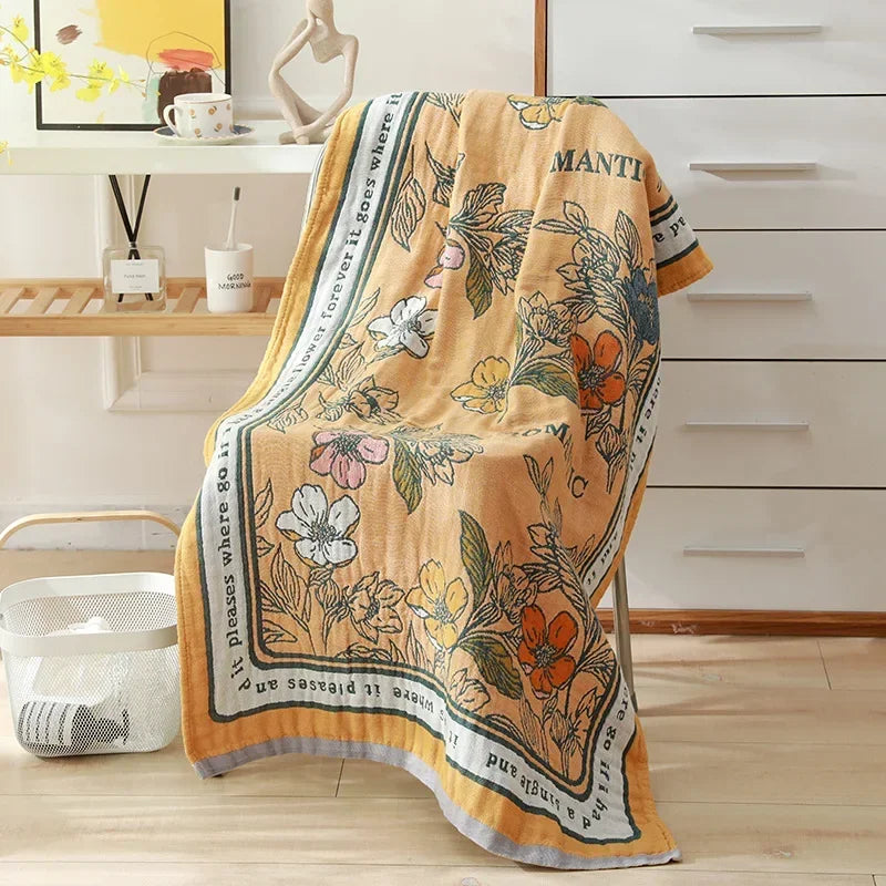 Nordic Soft Absorbent Cotton Beach Bath Towel