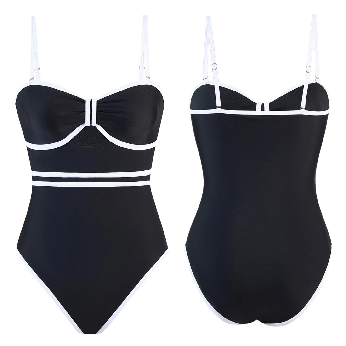 Sahara Shimmer One-Piece with Wrap