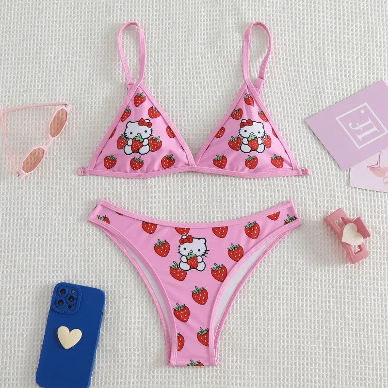 2 Piece HelloKitty Bikini Set