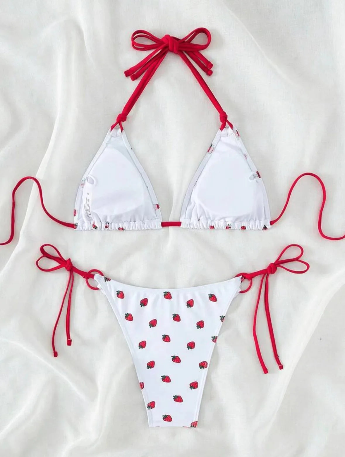 Sanday Soulara Strawberry micro string bikini