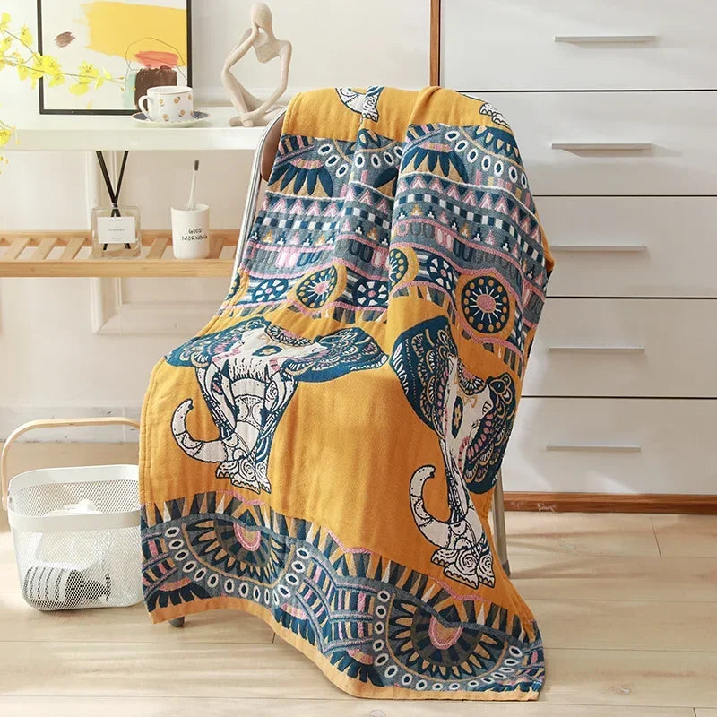 Nordic Soft Absorbent Cotton Beach Bath Towel