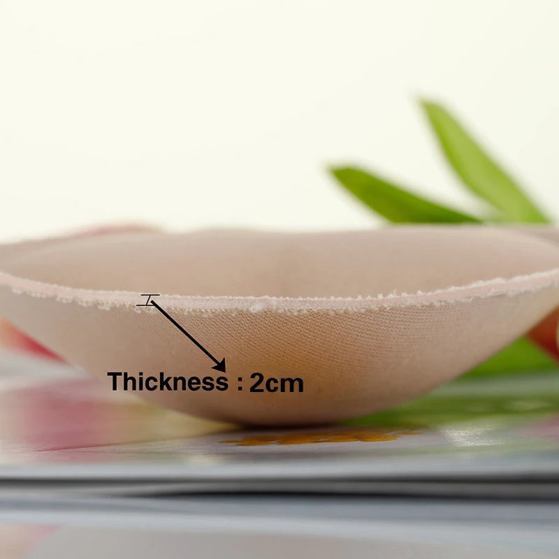 3D Thicken Sponge Bra Pads Sexy Breast Insert Push Up Bra Enhancer Swimsuit Bikini Pad Removeable Foam Chest Accessories Women