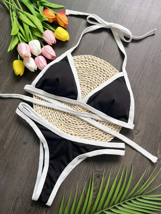 Nomad Nectar Sexy Solid Bikini Set