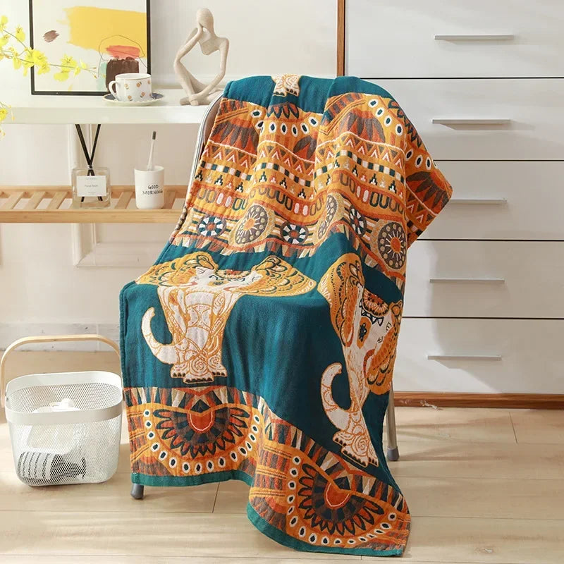 Nordic Soft Absorbent Cotton Beach Bath Towel