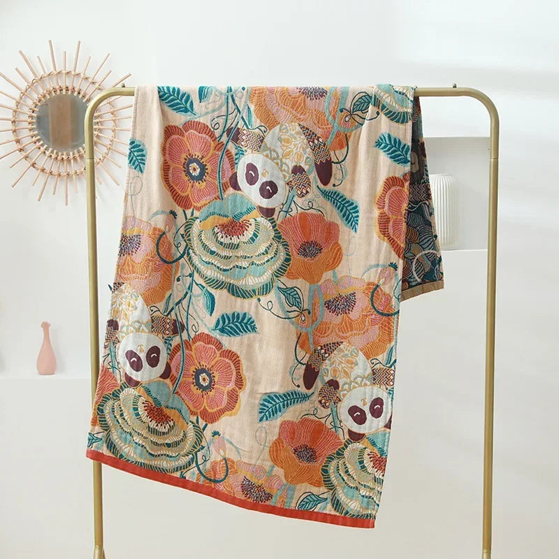 Nordic Soft Absorbent Cotton Beach Bath Towel