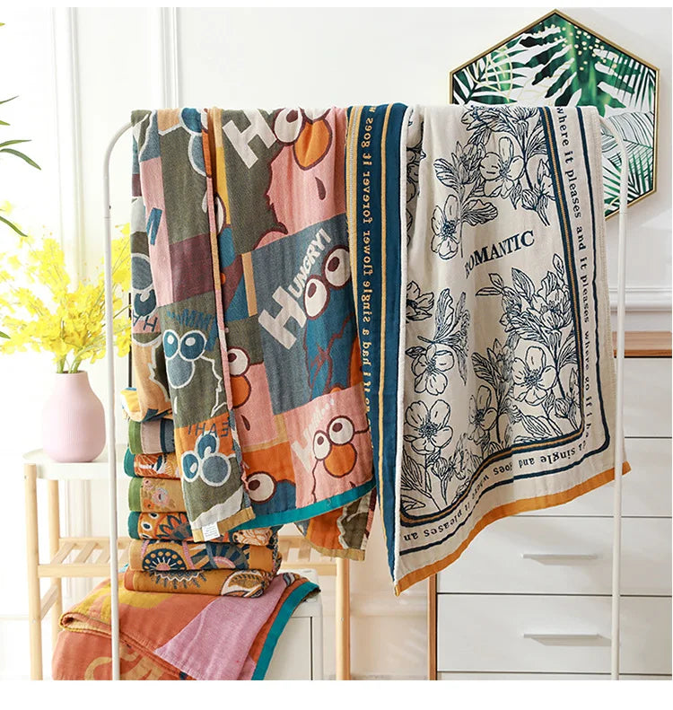 Nordic Soft Absorbent Cotton Beach Bath Towel