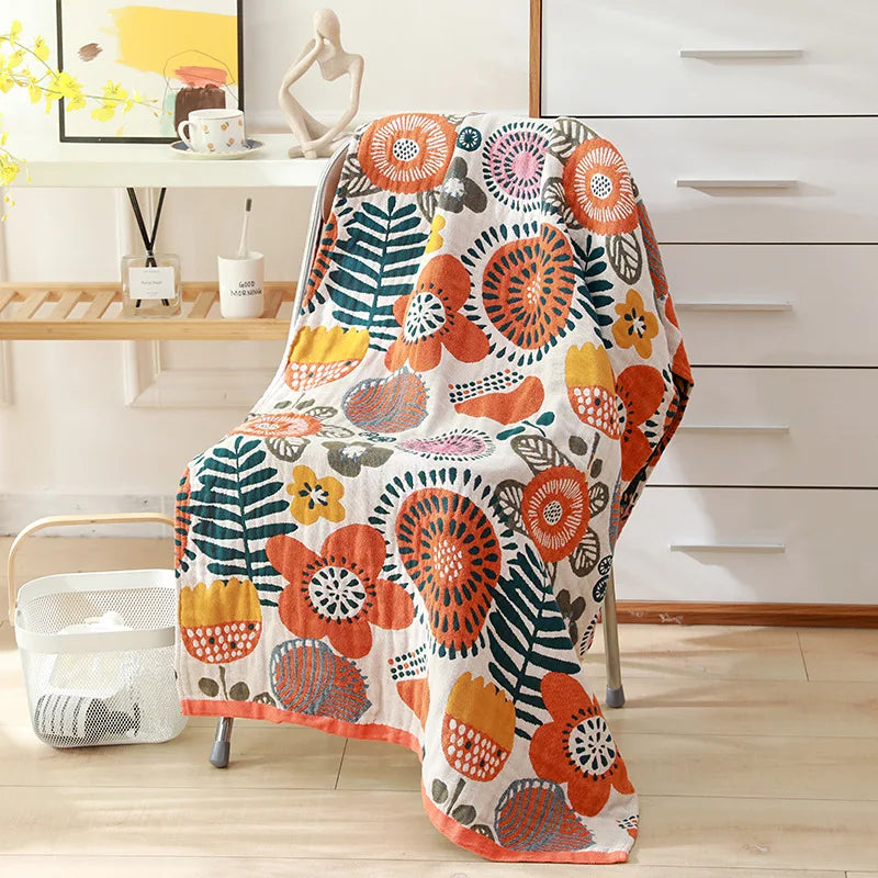 Nordic Soft Absorbent Cotton Beach Bath Towel